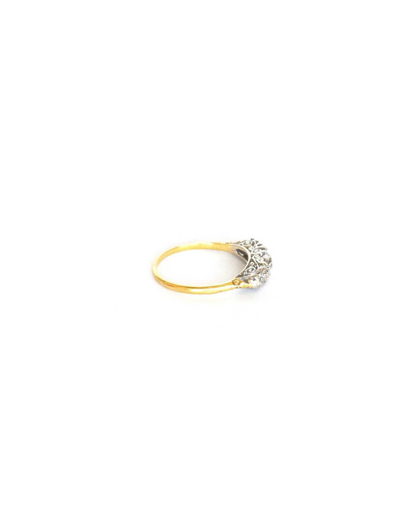 victorian-platinum-gold-diamond-carved-half-hoop-ring-sabrina-antique-jewellery