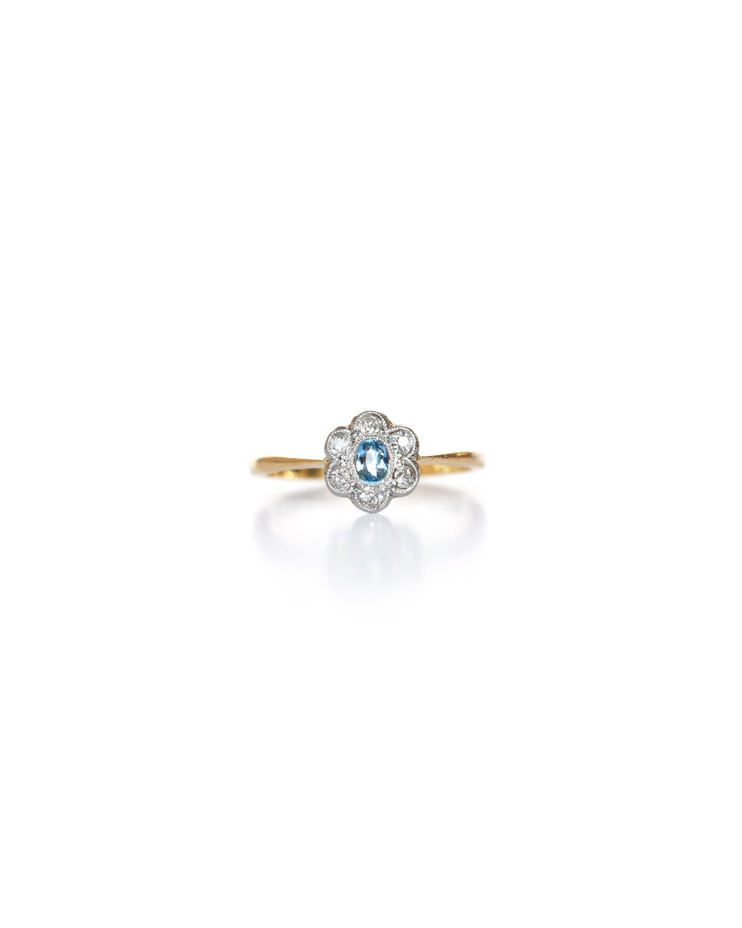 edwardian-gold-platinum-aquamarine-diamond-daisy-cluster-ring-sabrina-antique-jewellery