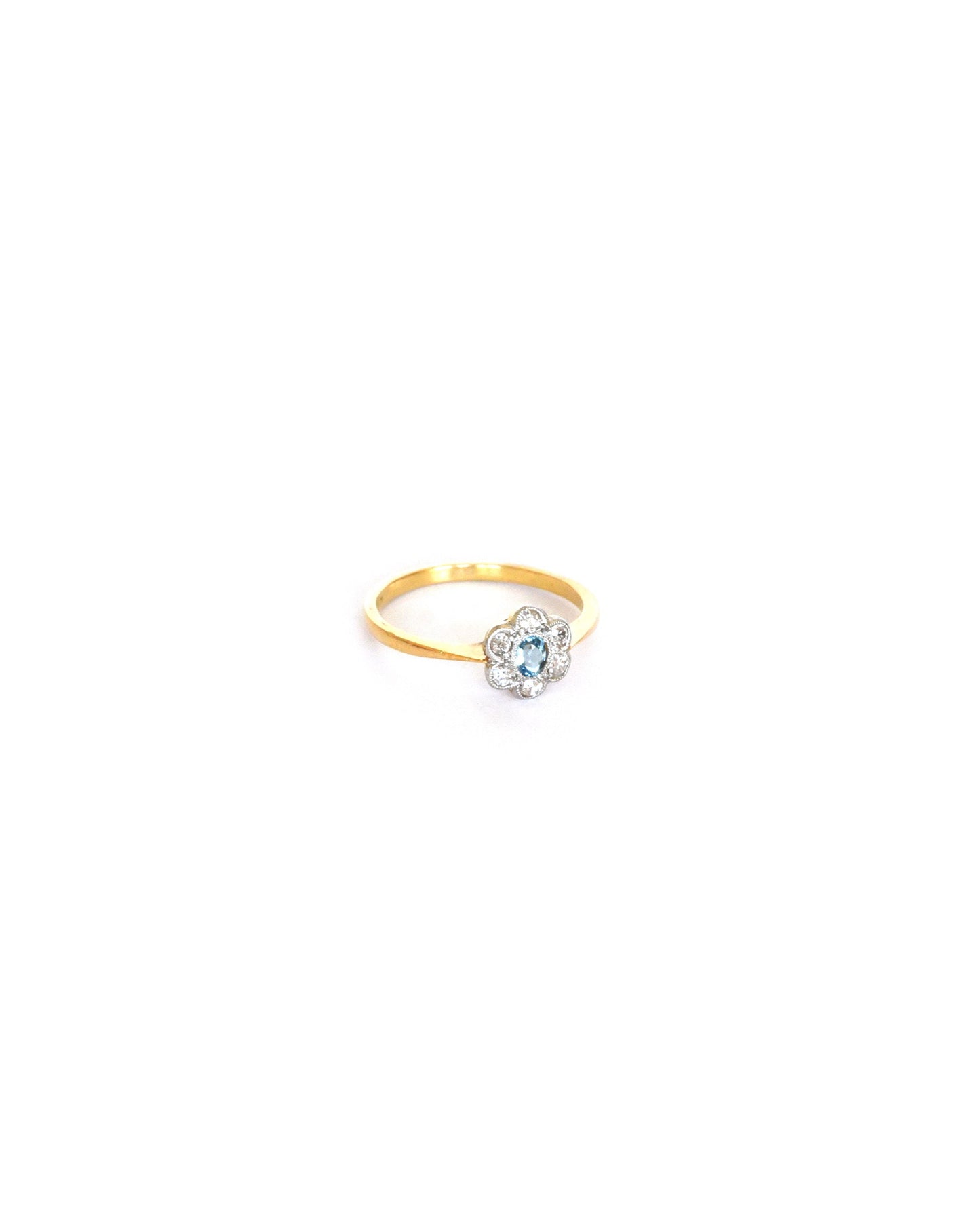 edwardian-gold-platinum-aquamarine-diamond-daisy-cluster-ring-sabrina-antique-jewellery
