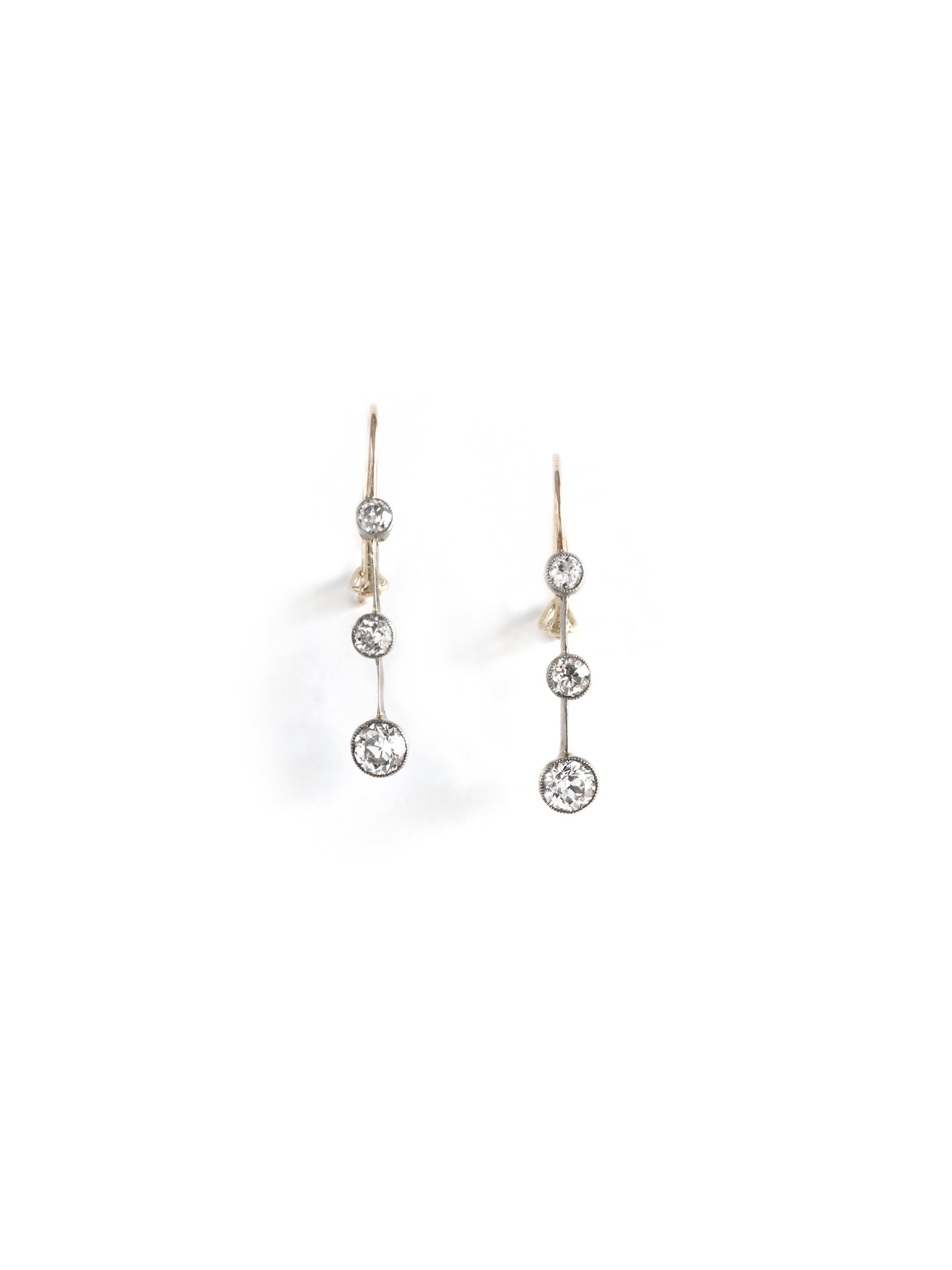 front-of-edwardian-platinum-gold-diamond-triple-drop-earrings-sabrina-antique-jewellery