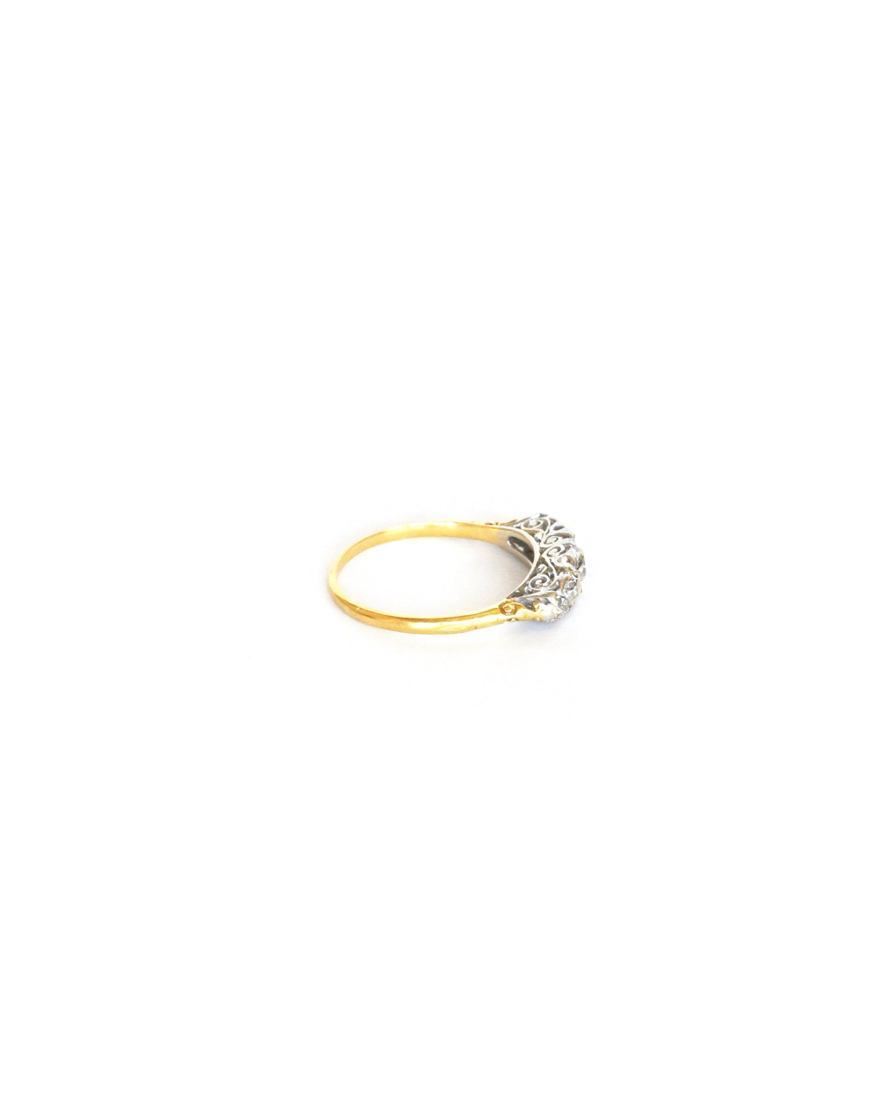 victorian-platinum-gold-diamond-carved-half-hoop-ring-sabrina-antique-jewellery